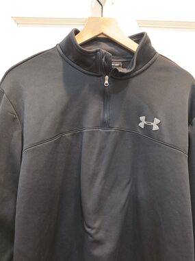 Under Armour Black Half-Zip Performance Pullover
